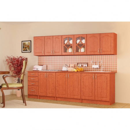 Mobilier bucatarie - Bucatarie olea mebel mdf 2.6m, calvados