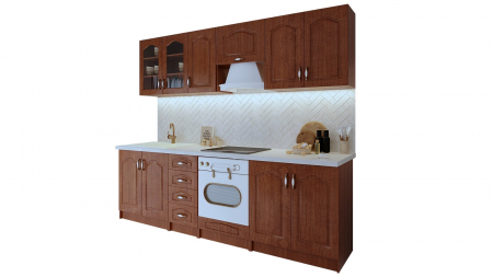 Bucatarie OLEA RO, MDF 2.6M, CALVADOS CU BLAT INTREG [4]