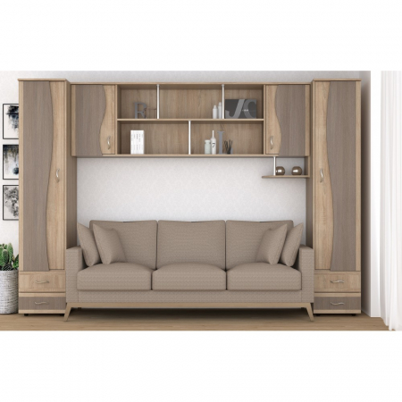 Mobilier dormitor - CAMERA TINERET LORY II SONOMA+TRUFE
