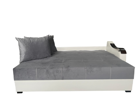 Canapea Extensibila Dana, 220x100x75 Cm, Paris Gri [2]