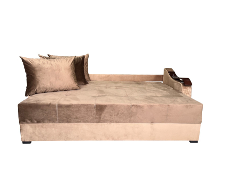 Canapea Extensibila Dana, 220x100x75 Cm, Velvet Gri [1]