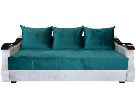 Mobilier tapitat - Canapea Extensibila Dana, 220x100x75 Cm, Paris Maro