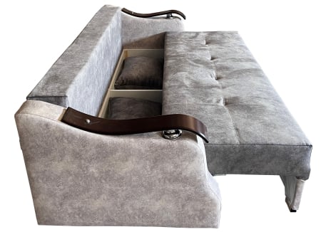 Canapea Extensibila Dana, 220x100x75 Cm, Paris Gri [4]