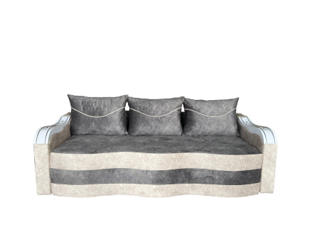 Canapele - Canapea Extensibila Simona, 225x74x100 Cm, Paris Maro, Wenge