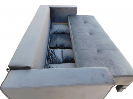 Canapea Maia Gri Inchis 226x140x72cm [2]
