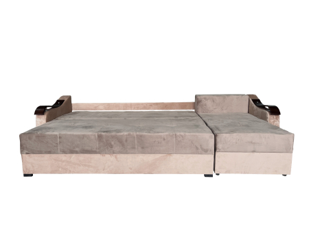 Coltar Extensibil Dana, 300X145X70 Cm, Crem, Maro [3]