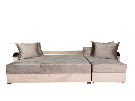 Coltar Extensibil Dana, 300X145X70 Cm, Crem, Maro [1]
