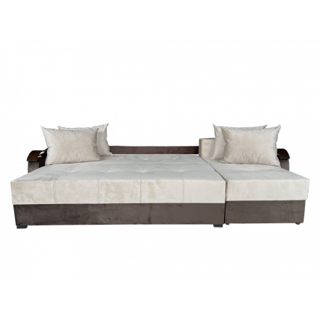 COLTAR EXTENSIBIL DANA, 300X145X70 CM, MARO, CREM [1]