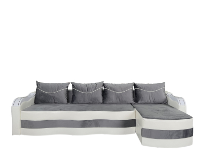 Coltare - Coltar Extensibil Simona, 300X145X70 Cm, Cappuccino, Maro