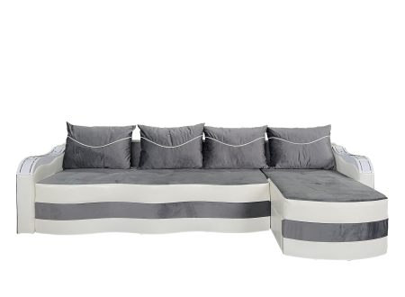 Coltare - Coltar Extensibil Simona, 300X145X70 Cm, Verde, Crem