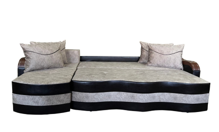 Coltar Extensibil Simona, 300X145X70 Cm, Cappuccino, Maro [1]