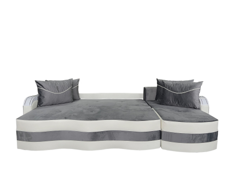 Coltar Extensibil Simona, 300X145X70 Cm, Verde, Crem [1]