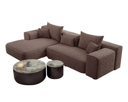 Coltar fix tapitat  Maro  2930 x 1825x 850MM Milano [6]