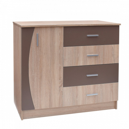 Comoda KF5, 101X44X90cm sonoma [0]