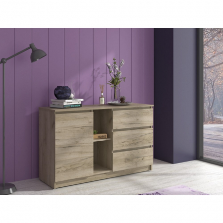 Mic mobilier - Comoda MP3 stejar k002