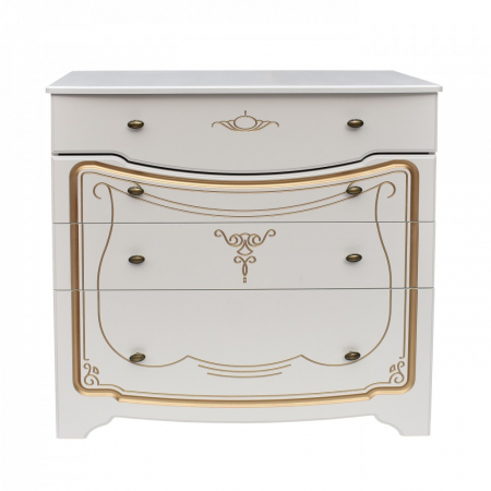 Comoda Olesia alb 91X44X85cm [1]