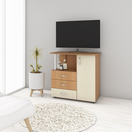 Mobilier dormitor - COMODA TV VIVA 1 UA CIRES+MESTEACAN