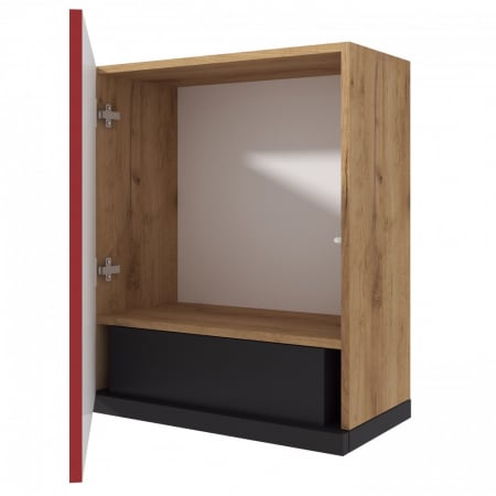 Corp Chelsea, hota telescopica, 60-1u, Stejar k003 + Acril Rosu [3]