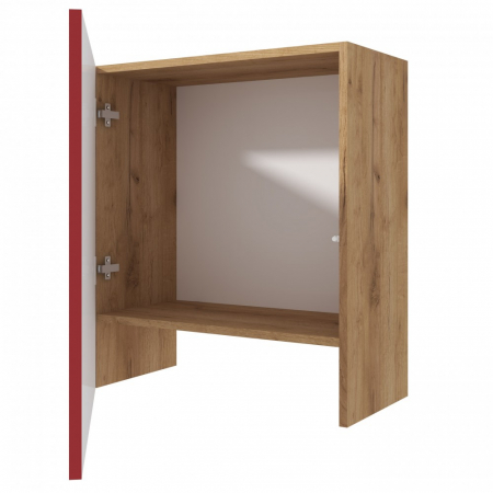 Corp Chelsea, hota telescopica, 60-1u, Stejar k003 + Acril Rosu [6]