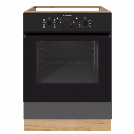 Corp inferior Chelsea, 60 Cuptor, Stejar K003+ Acril Antracit [2]