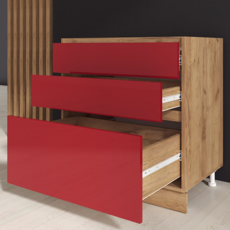 Corp inferior Chelsea, 90-3s, Stejar K003+ Acril Rosu [1]