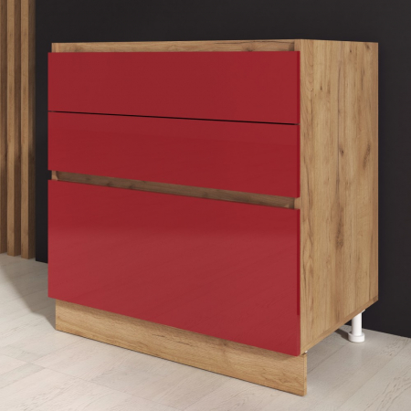 Corp inferior Chelsea, 90-3s, Stejar K003+ Acril Rosu [0]