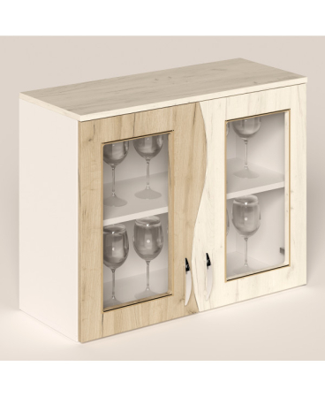 Mobilier living - Corp superior PAULA , 80 geam, K001 / K002