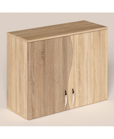 Mobilier living - Corp superior PAULA , 80x30x60cm, sonoma / trufe