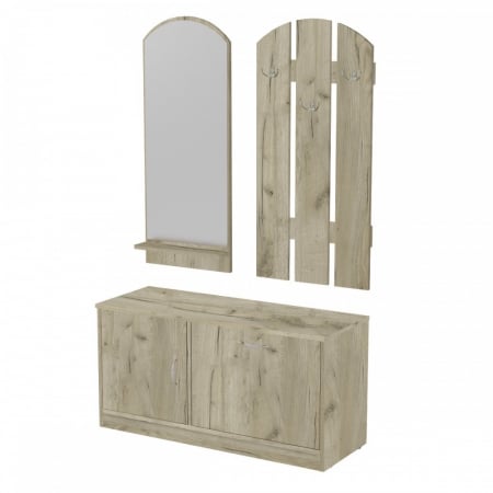 Cuiere - Cuier Olga ro,100x36x150 cm, K002 stejar