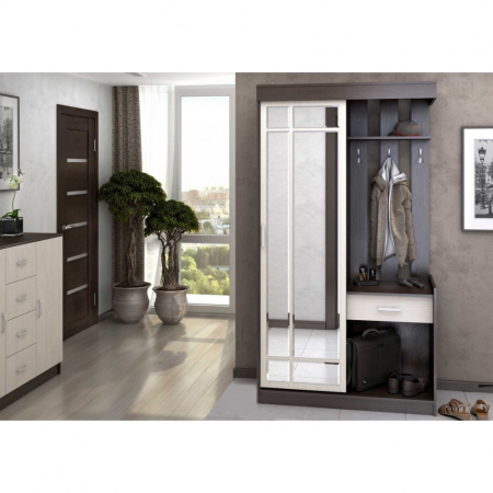 Cuiere - Cuier Parma wenge+stejar deschis