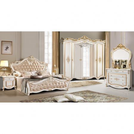 Mobilier dormitor - DORMITOR AMELI 5K IVORI