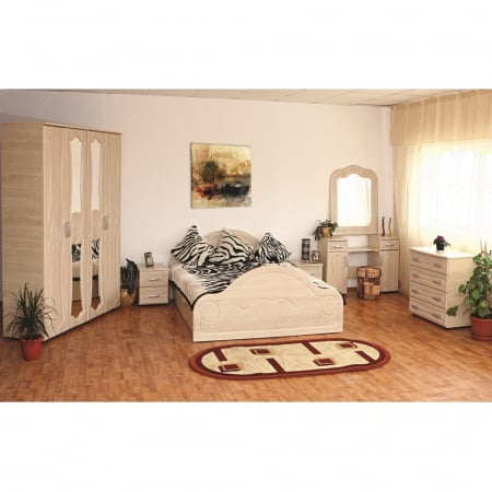 Mobilier dormitor - Dormitor Dany MDF Mesteacan