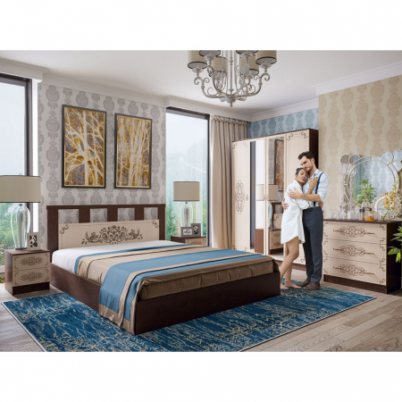Dormitor complet - DORMITOR JASMIN WENGE