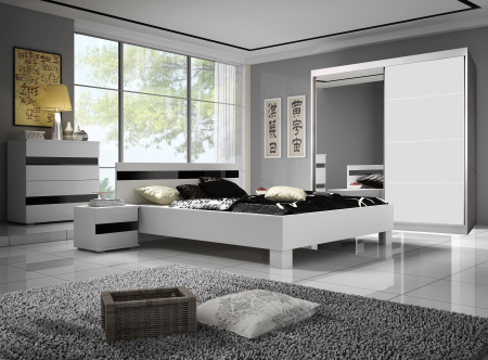 Dormitor complet - Dormitor Lucca Alb