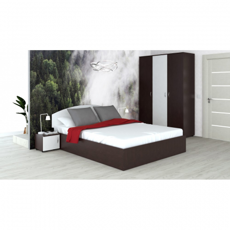 Dormitor complet - Dormitor Siesta wenge+alb