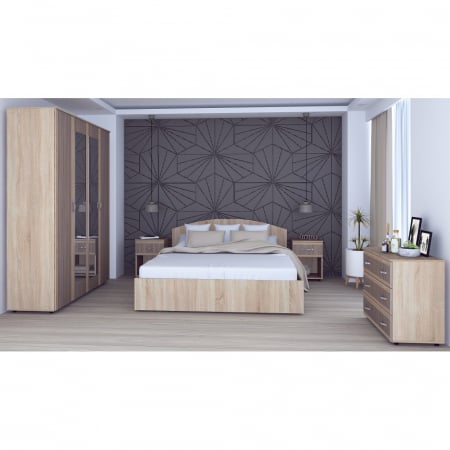 Mobilier dormitor - DORMITOR VALY SONOMA+TRUFE