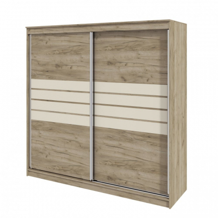 Dressing 2 usi Luca, 200x60x200 cm, stejar K002 [1]