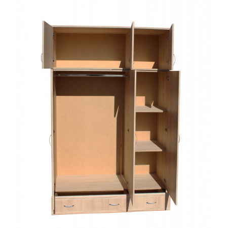 Dulap 3u soft sonoma, 135x50x198cm [1]