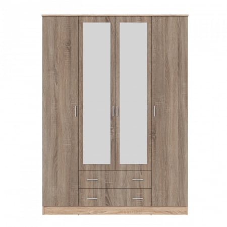 DULAP GARMONIA 4U SONOMA+TRUFE 160x50x220CM [1]