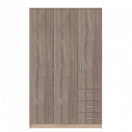 Dulap Ionut, 120x50x200 cm, sonoma/trufe [2]