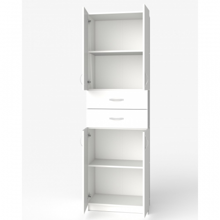 Dulap KSC-11 RO, 60x37x196 cm, alb [3]