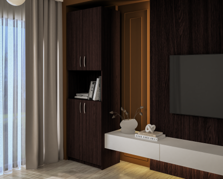 DULAP KSC-11 RO, 60x37x196cm WENGE [3]