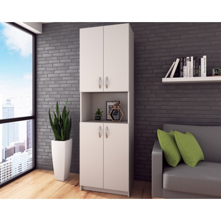 Mobilier dormitor - DULAP KSC-5 RO 60x37x196cm ALB