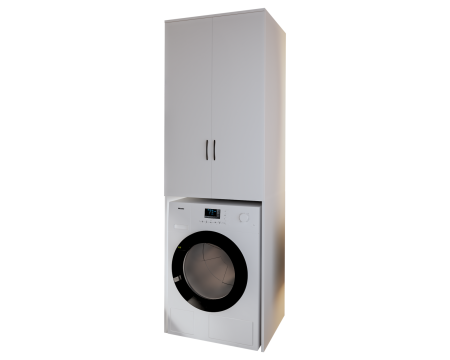 Dulap MS 2U , 65x60x199 cm, alb [5]