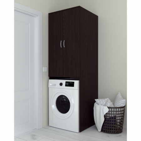 Mobilier baie - Dulap MS 2U Polite, 65x60x199 cm, wenge