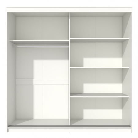 Dulap UC MP3, 180x60x200cm, Alb [4]