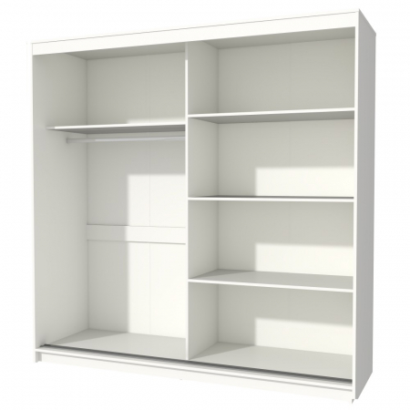 Dulap UC MP3, 180x60x200cm, Alb [6]