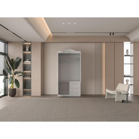 Dulap ZQE-049MDF - 2U/3S, 100x50x200cm [2]