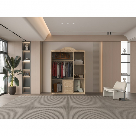 Dulap ZQW-009MDF - 3U/3S, 150x50x200cm [2]