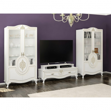 Mobilier living - LIVING MILAN ALB MAT